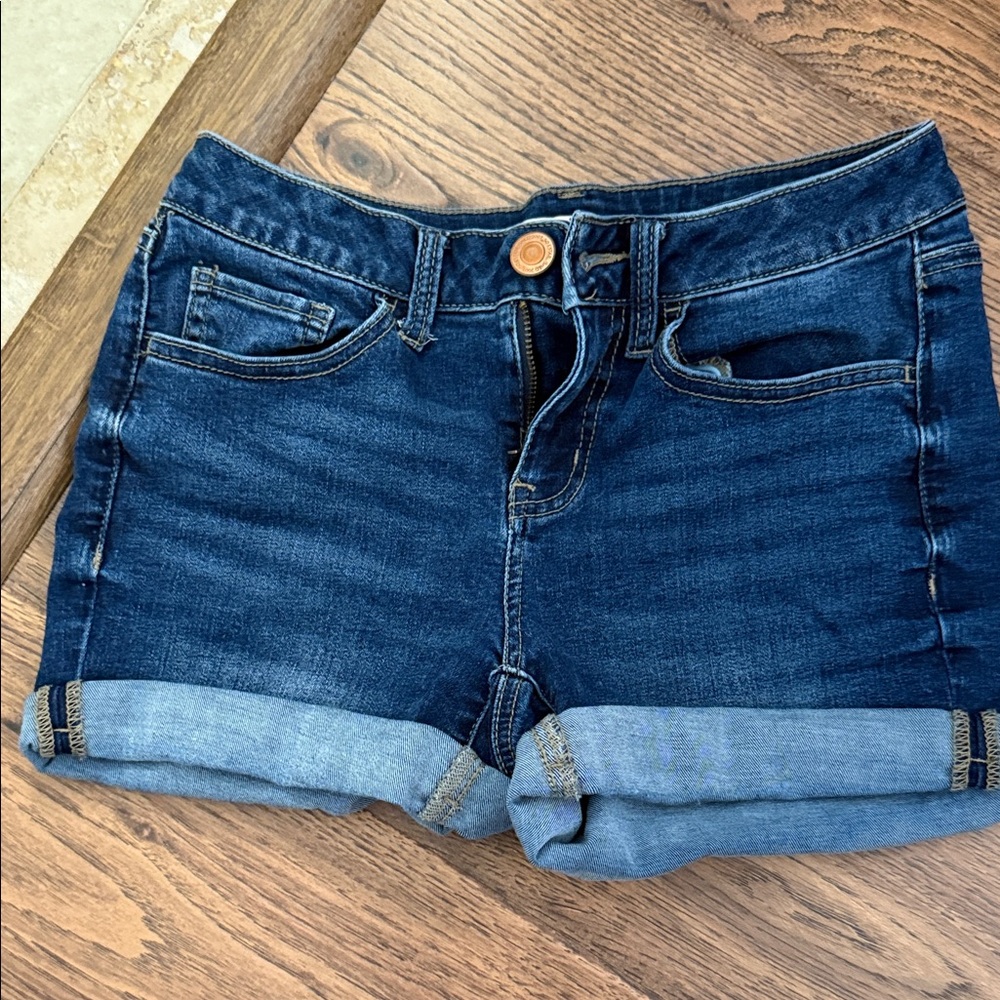 SO Dark Blue Jean Shorts